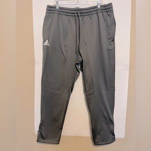 2XL Adidas Gray Aeroready Game and Go Tapered Pants.